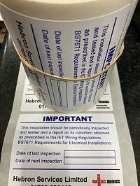Periodic Inspection Labels