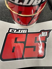 Labels cut to shape
