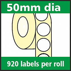 920 labels per roll