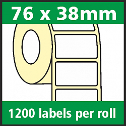 1200 labels per roll