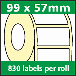 830 labels per roll